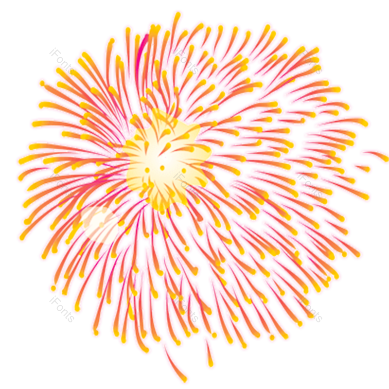 火焰图片,节日烟花元素,烟花PNG,春节烟花免抠素材